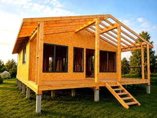 Haus nach individuellem Entwurf, Region Wologda: fertiges Gebäude