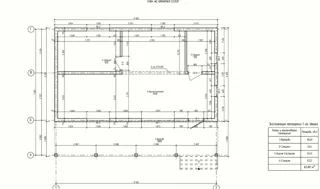 Özel projeye göre 62 m² ev, Senkino köyü: proje planı