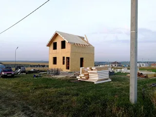 Garage, “Solo + garage” design, Belgorod Region: wall assembly