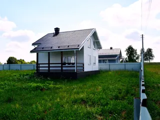 Haus nach Projekt „Radoniza“, Dorf Kadnikovo: Fertiges Haus