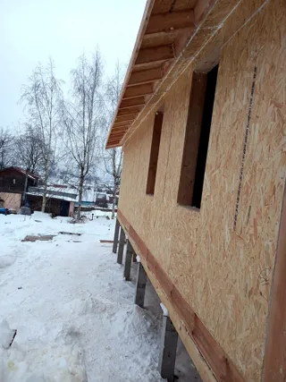 Haus nach individuellem Entwurf, Domodedovo: fertiges Gebäude