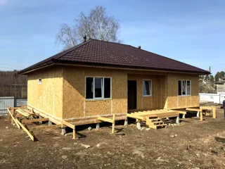 Haus nach Projekt „Lasur“, Kokhma: Fertiges Haus
