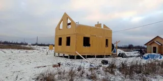 135 m² house based on the “Vstrecha” design, Kostroma Region: second floor and attic