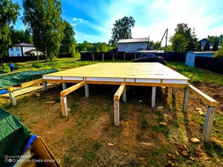 Haus 93,54 m² nach individuellem Projekt, Siedlung Karavaevo: SIP-Boden auf Höhe 0