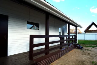 Garage nach Projekt „Garage - 68.25“, Ivanovo: fertiges Gebäude