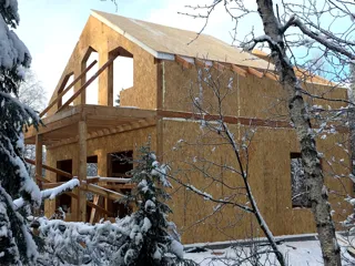 Özel projeli ev, Murmansk: ikinci kat ve çatı katı