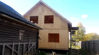 Haus nach Projekt „Jastreb“, Gebiet Iwanowo: Obergeschoss und Dachgeschoss