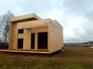 Haus nach Projekt „Grafit“, Siedlung Lyubashino: Fertiges Haus