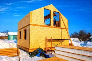 Custom-design house, Kostroma Region: second floor and attic floor