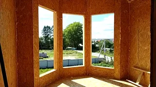 Haus nach individuellem Projekt, Siedlung Sadovyy: Trennwände