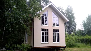 Haus nach Projekt „Musterhaus“, Gebiet Moskau: Fertiges Haus
