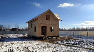 “Latte” projesine göre ev, Maksimovskoe köyü: ikinci kat ve çatı katı