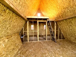 Haus nach Projekt „A-Frame Altai“, Gebiet Moskau: Innenwände