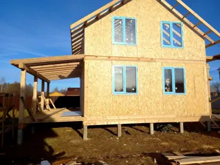 Haus 83,5 m², Projekt „Awdeewo“, Dorf Tatarintsevo: fertiges Haus