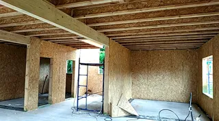 Haus nach individuellem Projekt, Dorf Obolsunovo: Trennwände