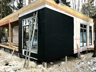 “Mistika - E2.8” projesine göre ev, Vorobi köyü: tamamlanmış ev