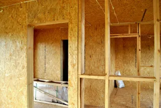 Haus nach Projekt „Ermak“, Dorf Vasilevo: Innenwände