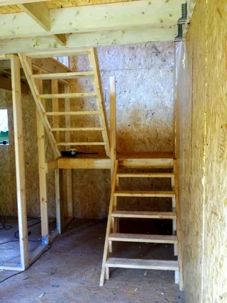 Haus nach Projekt „Alina“, Gebiet Iwanowo: Innenwände