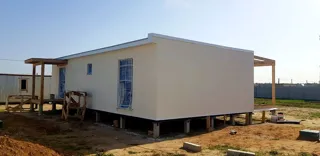 Haus nach Projekt „Mistika - K2.5“, Dorf Zdekhovo: Fertiges Haus