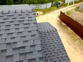 Haus 228 m² nach individuellem Projekt, Dorf Lunevo: Dach