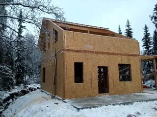 Özel projeli ev, Murmansk: ikinci kat ve çatı katı