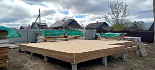 Haus 95 m² nach individuellem Projekt, Dorf Reshma: SIP-Boden auf Höhe 0
