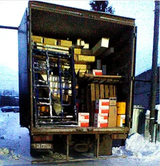 “Zareçe” projeli ev, Yaroslavl bölgesi: ev kitinin teslimi