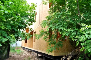 Haus nach Projekt „Pegas-2“, Gebiet Moskau: Wandmontage