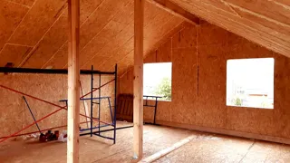 Haus nach Projekt „Majak“, Region Twer: Innenwände