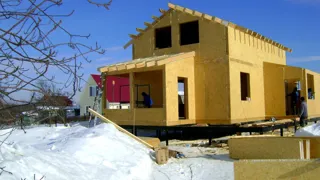 Haus nach Projekt „in der Stadt“, Krasnogorsk: Wandmontage