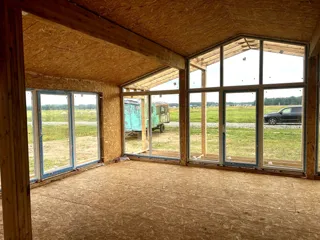 Haus nach Projekt „Barnhouse 84.2“, Dorf Ivantsevo: Innenwände
