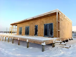 Haus nach individuellem Projekt, Region Leningrad