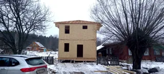 House based on the “Karl” design, Ivanovo Region: completed house