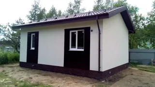 Haus nach Projekt „Slawjanskij Skit“, Region Jaroslawl: Fassadenverkleidung
