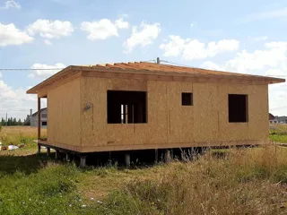 Haus nach individuellem Entwurf, Kostroma: fertiges Gebäude