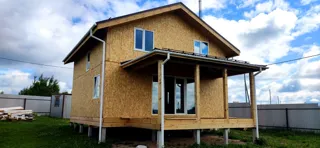 “Yesentuki 8x8” projesine göre 147 m² ev, Kalachevo köyü