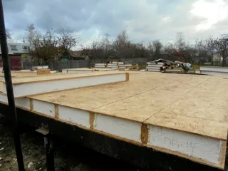 Haus nach Projekt „Slawjanka“, Ivanovo: SIP-Boden auf Höhe 0