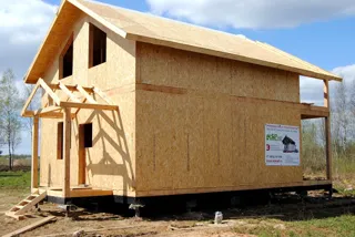 Haus nach Projekt „Metschta VB“, Dorf Ivantsevo