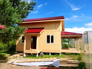 Haus 131,64 m², Projekt „Jessentuki 7.5x7.5“, SNT „Struja-1“: fertiges Haus