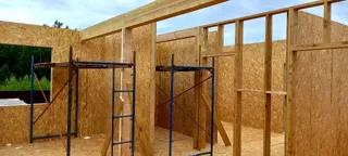 133 m² ev, “Dilijans 8x9” projesi, “Ivantsevo 3” sitesi: iç bölme duvarlar