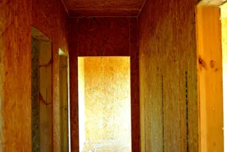 House, “Magnoliya” design, Vladimir Region: interior partitions