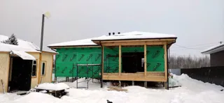 128 m² house built to a custom design, Byakovo village