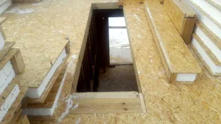Haus nach Projekt „Minihotel“, Gebiet Iwanowo: Wandmontage