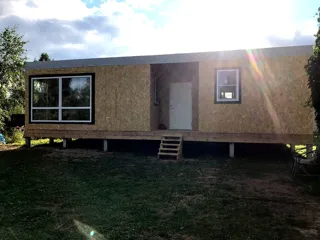 Özel projeye göre 75 m² ev, Derevni köyü: tamamlanmış ev