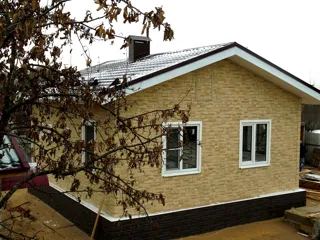 Haus nach Projekt „Finnisch 50“, Murom: Fertiges Haus