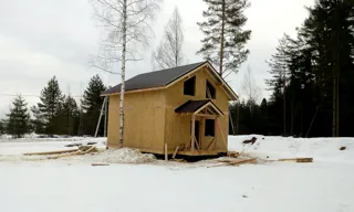Haus nach Projekt „Metschta pl.4“, Region Twer: Fertiges Haus