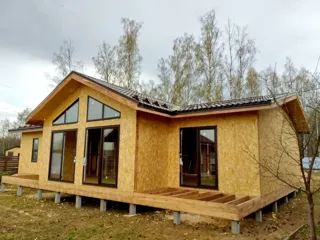 Haus nach Projekt „Arizona mini“, Gebiet Kostroma: Dach