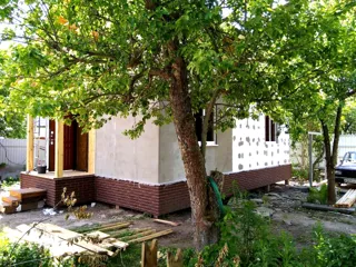 “Zareçe” projeli ev, Moskova bölgesi: cephe kaplaması