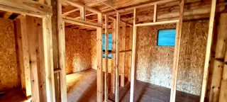 House, “Komfort” design, Romanovka settlement: interior partitions