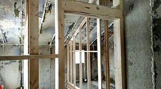 Haus nach individuellem Projekt, Dorf Greshnevo: Trennwände